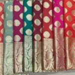 Bridal Special:- Pure Banarasi Silk Saree Available in 10 shades