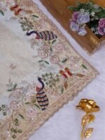 Tissue kanjivaram silk saree with readymade blouse - Image 5